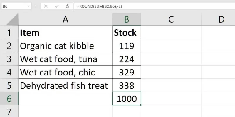 Yuvarlama işlevi, Excel'de yuvarlama işlevi nasıl kullanılır?