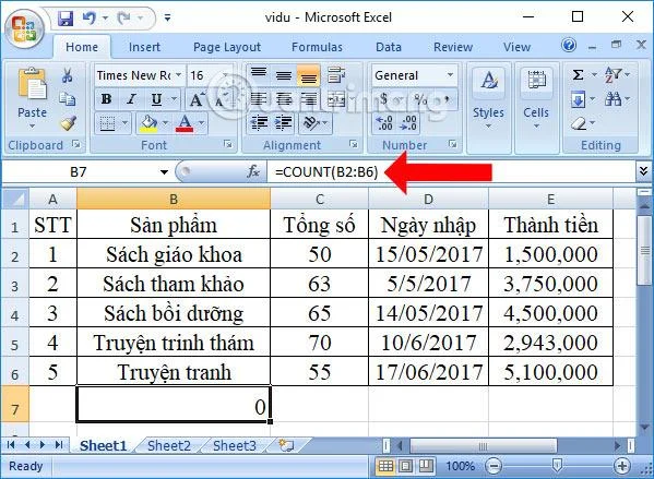 Excel'de COUNT işlevi: Bu sayma işlevinin en basit formülü ve kullanımı