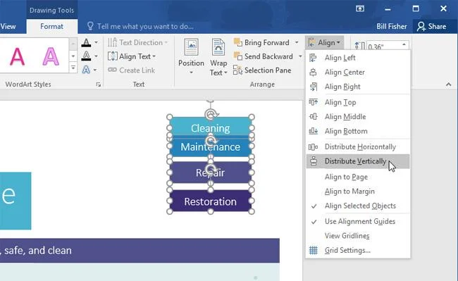 Vollständiger Leitfaden zu Word 2016 (Teil 20): Objekte ausrichten, anordnen und gruppieren