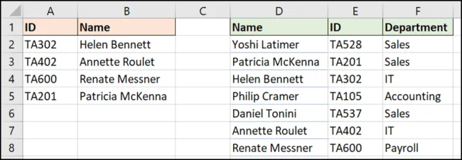 Excel'de XLOOKUP işlevi nasıl kullanılır?