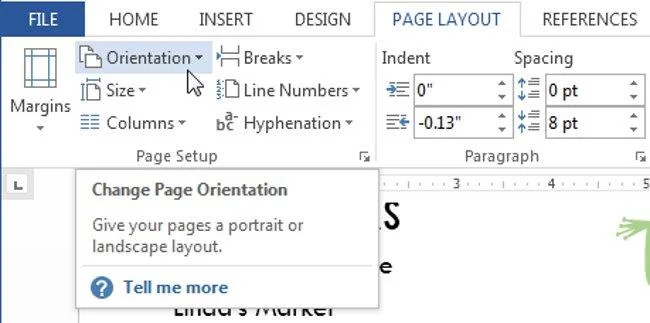 Vollständiger Leitfaden zu Word 2013 (Teil 6): Seitenlayout ausrichten