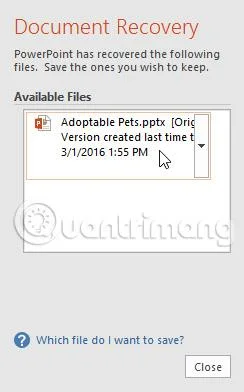 PowerPoint 2016: Sunuyu kaydetme