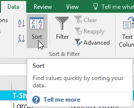 Excel 2019 (Bölüm 18): Verileri sıralama