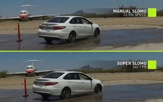 Nvidia usa IA para criar vídeo em câmera lenta de 240fps a partir de vídeo de 30fps, suave e realista