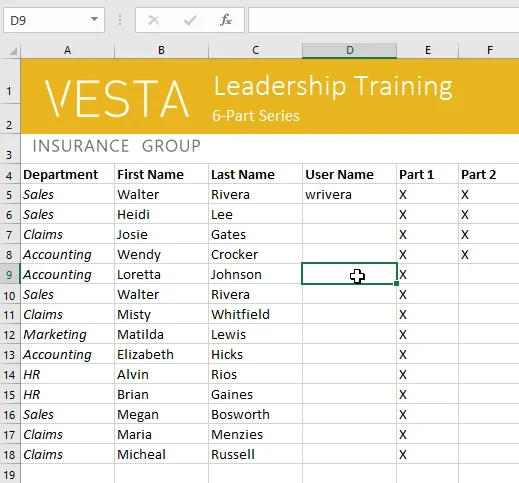 Excel 2019 (Bölüm 4): Hücre temelleri