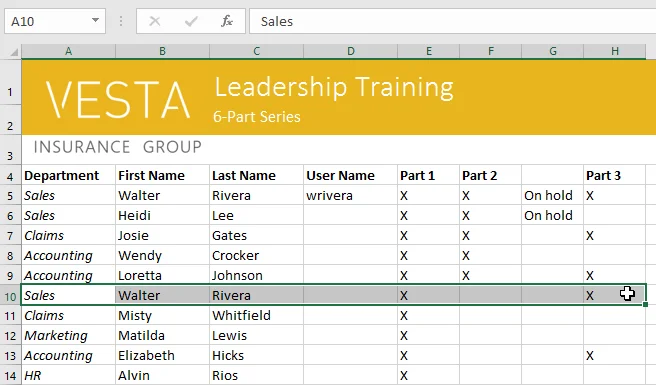 Excel 2019 (Bölüm 4): Hücre temelleri