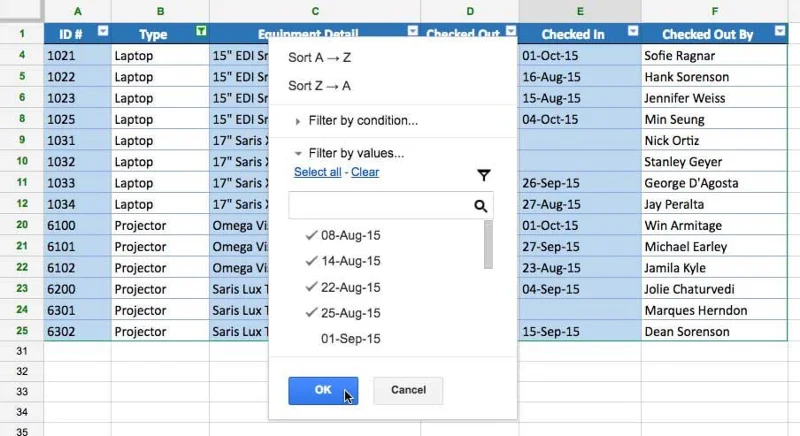 Google Sheets (Teil 1): Machen Sie sich mit Google Sheets vertraut