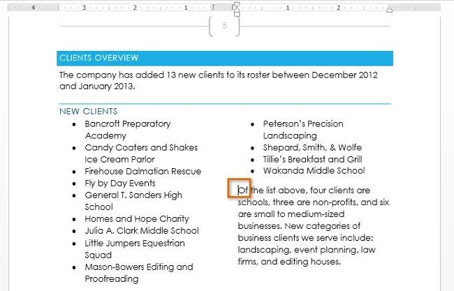 Vollständiger Leitfaden zu Word 2013 (Teil 12): So brechen Sie Seiten und Absätze um