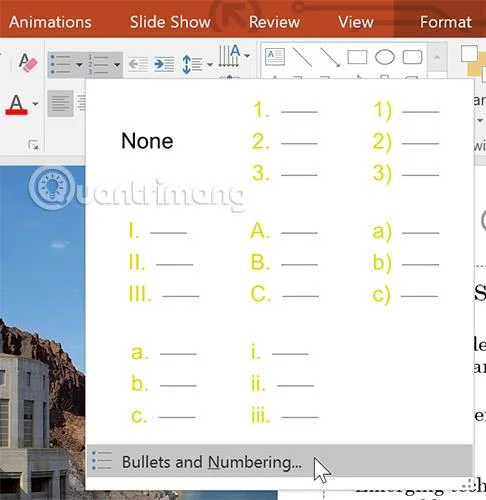 PowerPoint 2016: lavorare con gli elenchi in PowerPoint