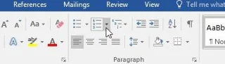 Vollständiger Leitfaden zu Word 2016 (Teil 8): Erstellen Sie eine Liste