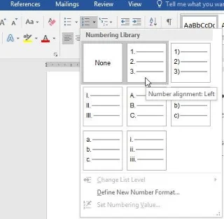 Vollständiger Leitfaden zu Word 2016 (Teil 8): Erstellen Sie eine Liste