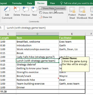 Excel 2019 (Bölüm 24): Yorumlar ve Ortak Yazarlar
