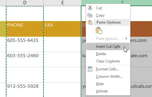 Excel 2019 (Bölüm 5): Sütunları, satırları ve hücreleri değiştirme
