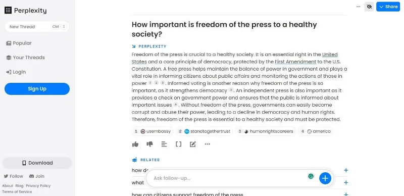 ChatGPT Plus ou Perplexity é um chatbot de IA melhor?
