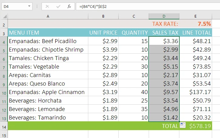 Excel 2019 (Bölüm 14): Göreli ve mutlak hücre başvuruları