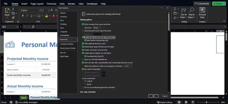 Excel'de Otomatik Doldurma hatası nasıl düzeltilir