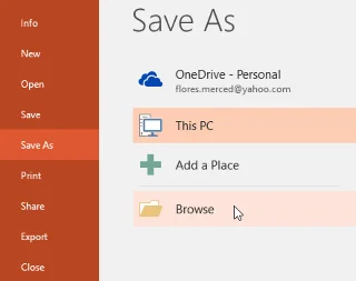 PowerPoint 2019 (Bölüm 3): Sunuyu kaydetme