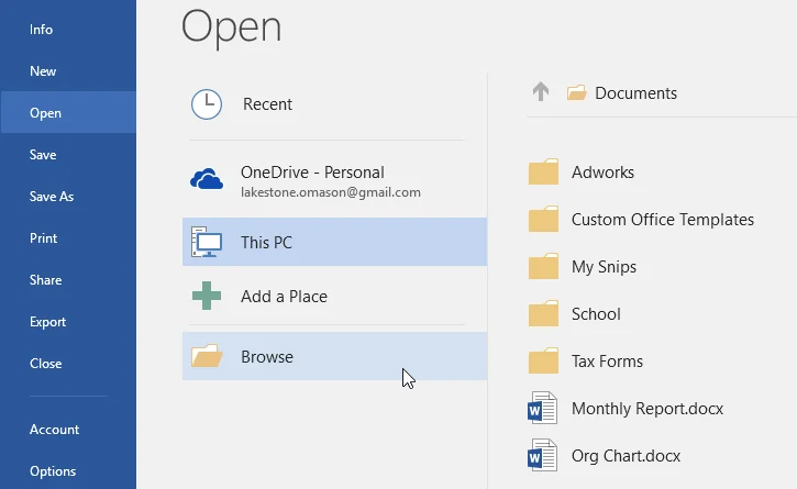 Vollständiger Leitfaden zu Word 2016 (Teil 2): ​​Machen Sie sich mit OneDrive vertraut, erstellen, speichern und teilen Sie Dokumente