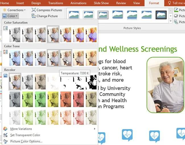 PowerPoint 2019 (Bölüm 15): Resim formatları