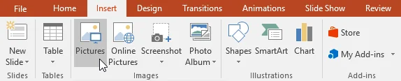 PowerPoint 2019 (часть 14): вставка изображений