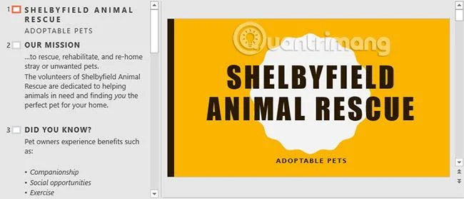 PowerPoint 2016: gestire le diapositive in PowerPoint