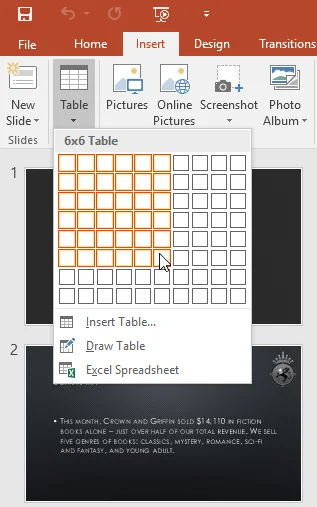 PowerPoint 2019 (część 21): Tabele