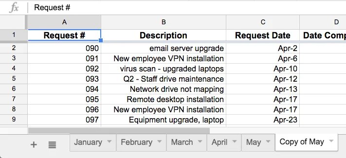 Google Sheets (Teil 4): Arbeiten Sie mit mehreren Blättern