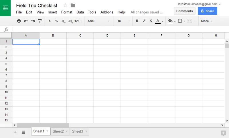 Google Sheets (Teil 1): Machen Sie sich mit Google Sheets vertraut