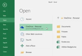 Excel 2016 - บทที่ 3: วิธีสร้างสเปรดชีตใหม่และเปิดสเปรดชีตที่มีอยู่