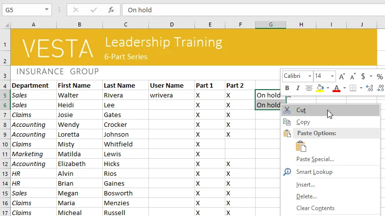 Excel 2019 (Bölüm 4): Hücre temelleri