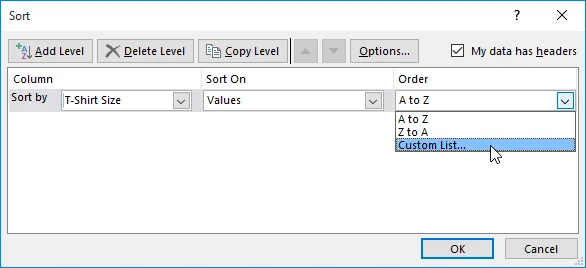 Excel 2019 (Bölüm 18): Verileri sıralama