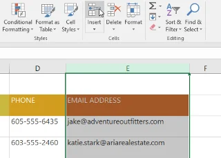Excel 2019 (Bölüm 5): Sütunları, satırları ve hücreleri değiştirme