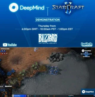 AlphaStar, a inteligência artificial do Google DeepMind, superou os especialistas em StarCraft II com uma pontuação de 10-1