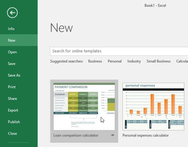 Excel 2016 - Leçon 3&nbsp;: Comment créer de nouvelles feuilles de calcul et ouvrir des feuilles de calcul existantes