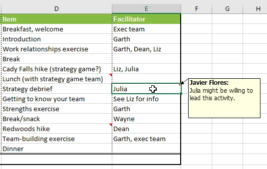Excel 2019 (Bölüm 24): Yorumlar ve Ortak Yazarlar