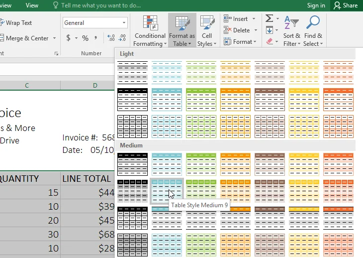 Excel 2019 (Bölüm 21): Tablolar