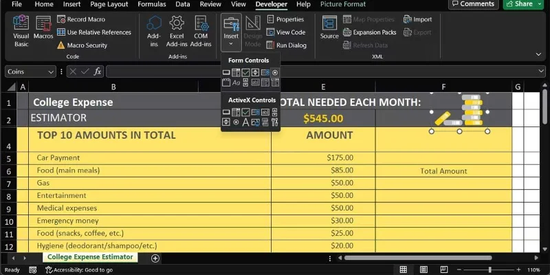 Excel'de radyo düğmeleri nasıl eklenir ve özelleştirilir