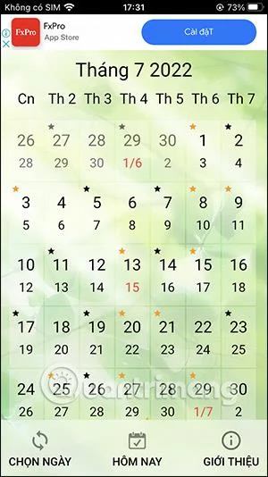 Kalendar Kekal 1.0.38/1.0.36