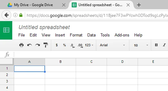 Google Sheets (Teil 1): Machen Sie sich mit Google Sheets vertraut