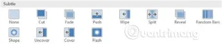 PowerPoint 2016: Zastosuj efekty przejścia