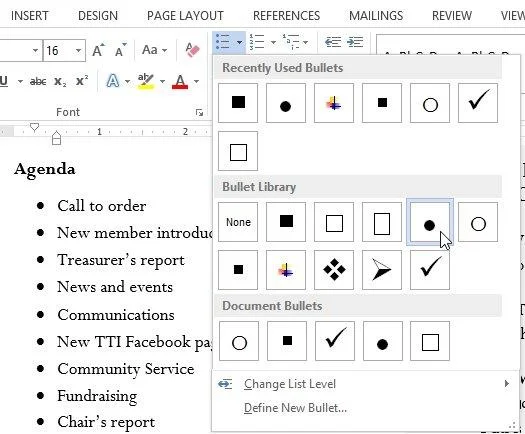 Vollständiger Leitfaden zu Word 2013 (Teil 10): Aufzählungszeichen, Nummerierung, mehrstufige Liste in Microsoft Word