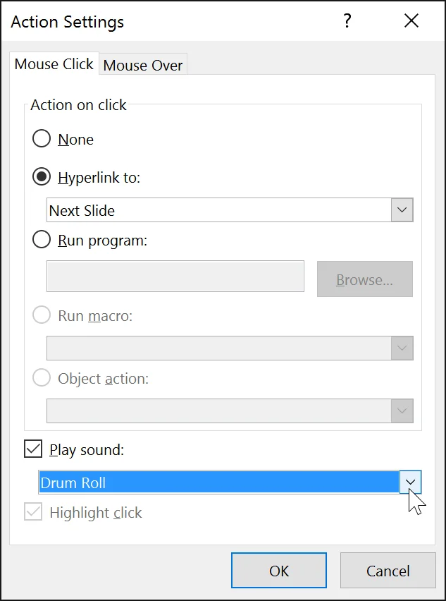 PowerPoint 2019 (часть 30): Кнопки действий