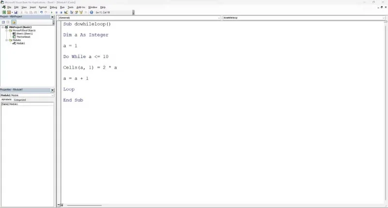 So verwenden Sie die Do-While-Schleife in Excel VBA