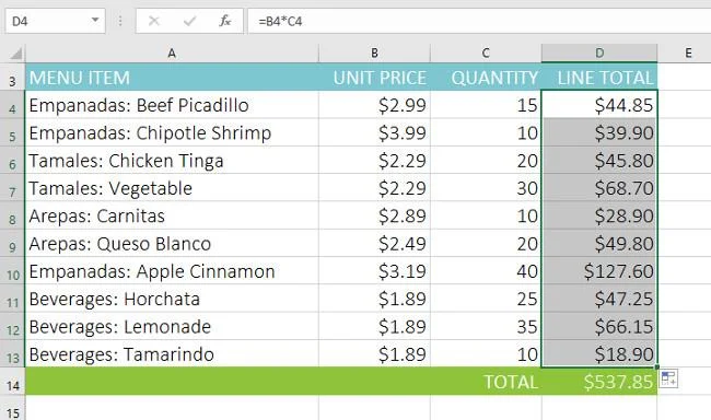 Excel 2016 - Ders 15: Göreli ve mutlak hücre başvuruları