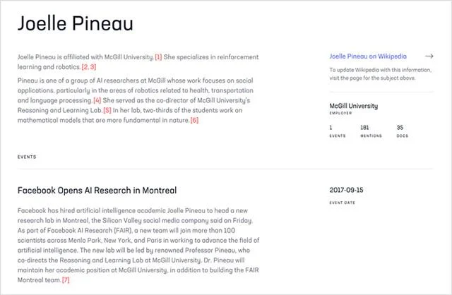 A IA agora pode ajudar a escrever páginas biográficas sobre cientistas na Wikipedia