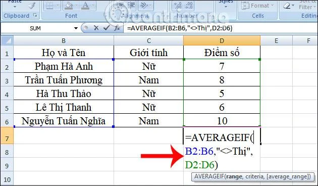 Excel'de EĞER ORTALAMA işlevi nasıl kullanılır?