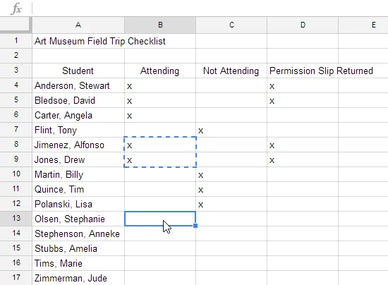 Google Sheets (Teil 1): Machen Sie sich mit Google Sheets vertraut