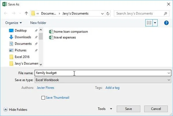 Excel 2016 - Leçon 3&nbsp;: Comment créer de nouvelles feuilles de calcul et ouvrir des feuilles de calcul existantes