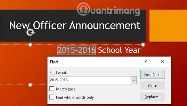 PowerPoint 2016: use o recurso Localizar e Substituir