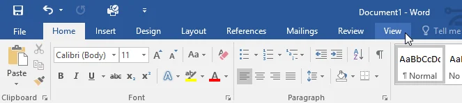Vollständiger Leitfaden zu Word 2016 (Teil 1): Machen Sie sich mit der Ribbon-Oberfläche vertraut